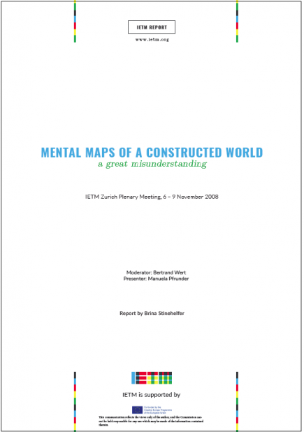 Configure Mental Maps of a Constructed World: a great misunderstanding