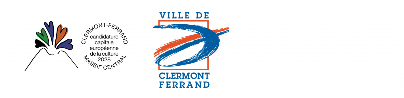 Logos of Clermont Ferrand Massif Central and Ville de Clermont Ferrand