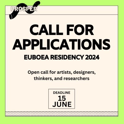 graphic design call for applications for the residency at Euboea island, deadline June 15th